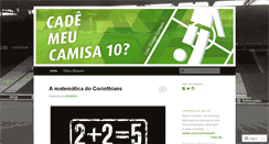 Desktop Screenshot of cademeucamisa10.com